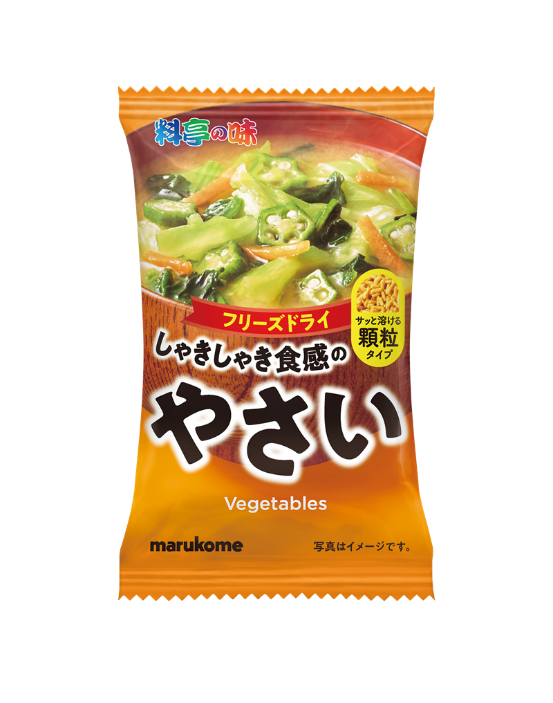 料理之亭 即時快速沖泡味噌湯 野菜口味